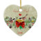 Birds Garland & Pinecones Christmas Photo Ornament