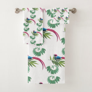 Birds Heaven Bath Towel Set