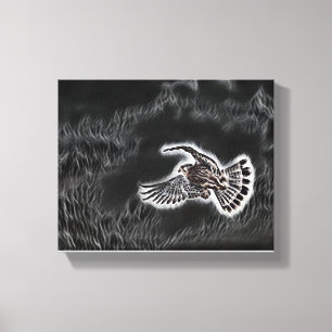 "Birds in Flight: A Symphony of Freedom" Canvas Print