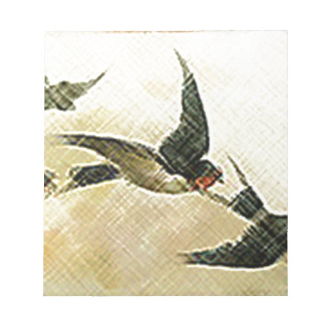 Birds In Flight Notepad (Front)