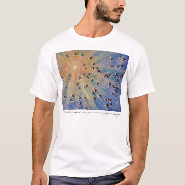 Birds in Flight T-Shirt (Front)