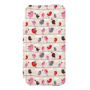 Birds in Love Incipio Watson™ iPhone 5 Wallet Case