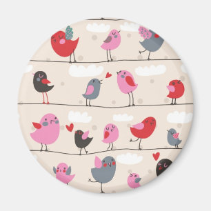 Birds in Love Magnet