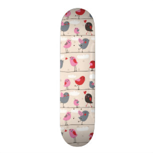 Birds in Love Skateboard