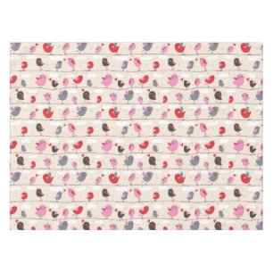 Birds in Love Tablecloth