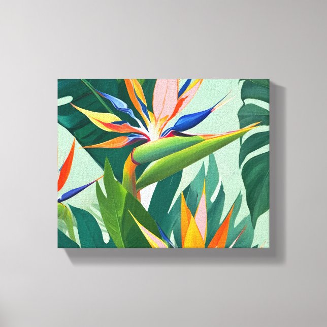 Birds in Paradise Canvas Print (Front)