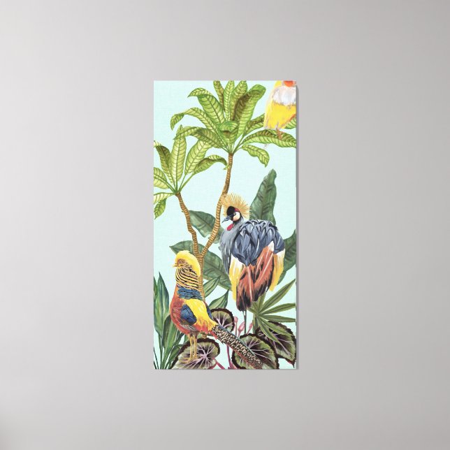Birds in Paradise - Large Birds Canvas Print (Front)