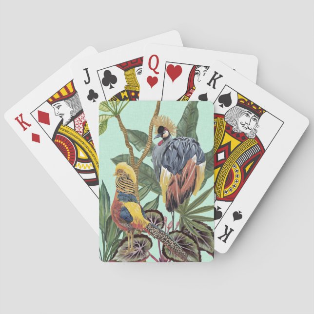 Birds in Paradise - Large Birds Playing Cards (Back)