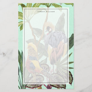 Birds in Paradise - Large Birds Stationery