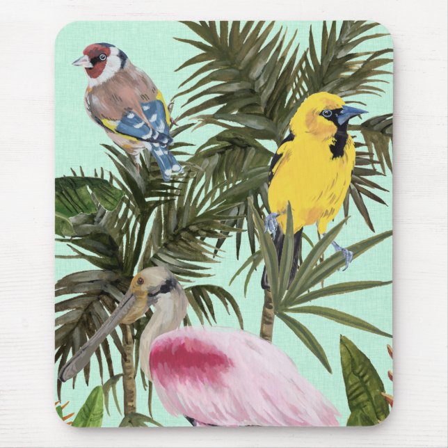 Birds in Paradise Mouse Mat (Front)