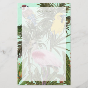 Birds in Paradise Stationery
