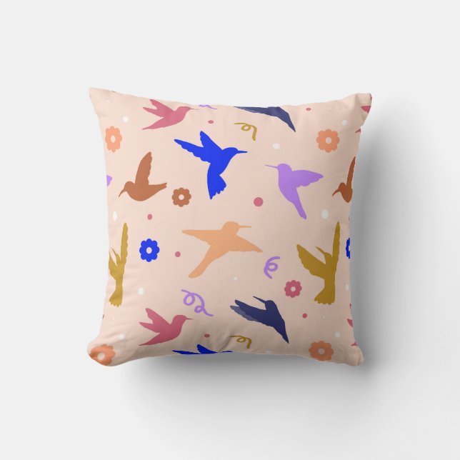 Birds in the Air Cushion (Front)