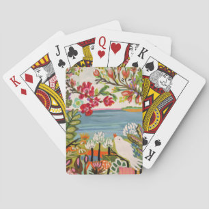 Birds in the Garden Playing Cards