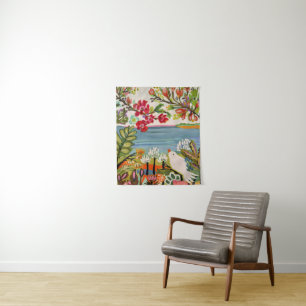 Birds in the Garden Tapestry