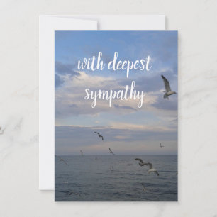 Birds in the Sky Sympathy Card