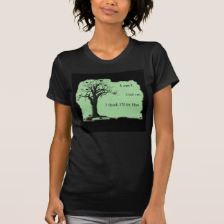 Birds in Tree - Mint Green - Tshirt