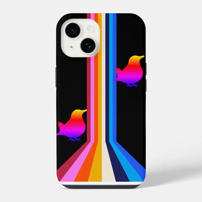 birds iPhone case (Back)