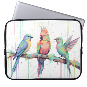 Birds laptop case