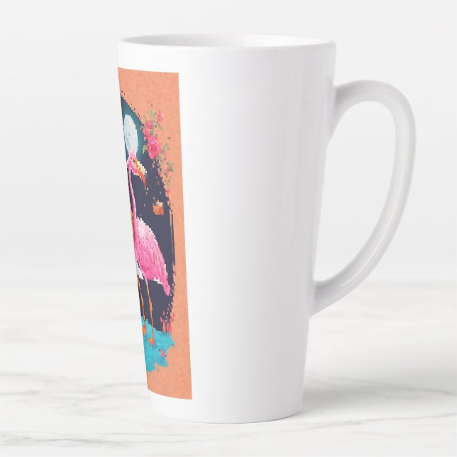 Birds Latte Mug (Right)