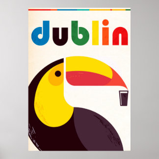 Birds Love Guinness! Poster