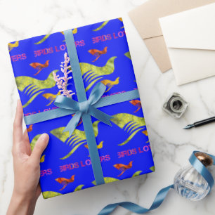Birds Lovers Wrapping Paper