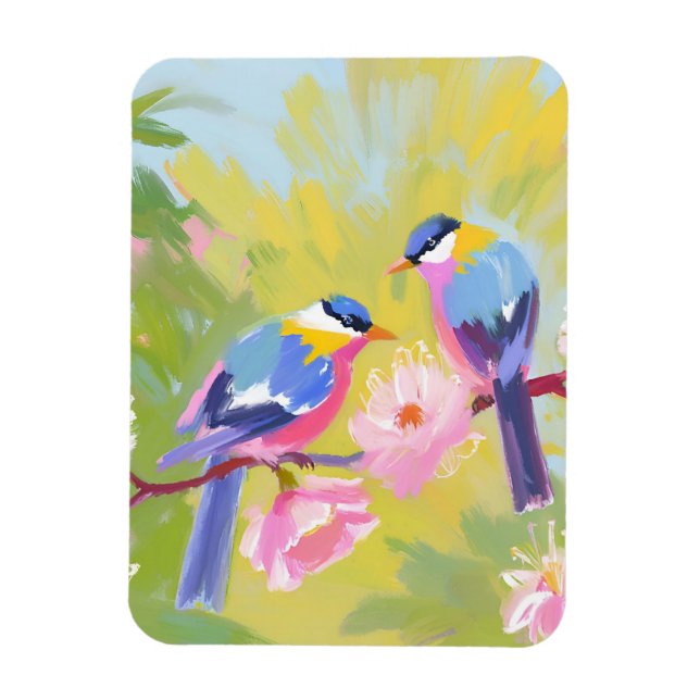 Birds  magnet (Vertical)