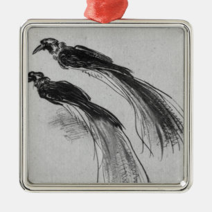 Birds Metal Tree Decoration