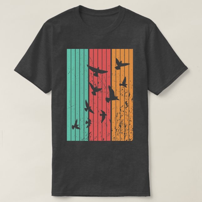 Birds Migratory Birds 2 T-Shirt (Design Front)