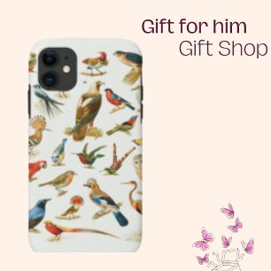 Birds Minimalist Colourful Species Modern iPhone 11 Case