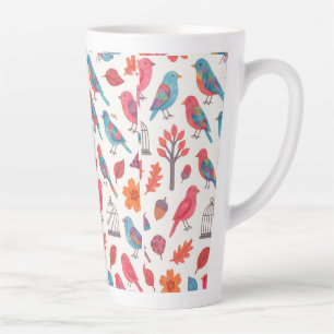 Birds' mug and Flowers DESING