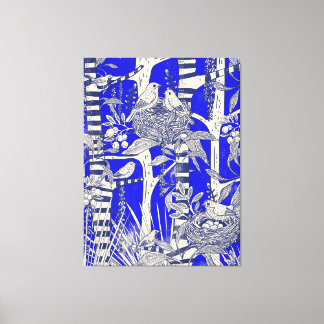 Birds Nest Canvas Print