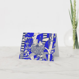 Birds Nest Thank You Card