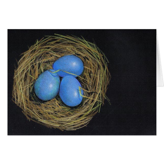 Birds Nest with Eggs: Add Your Caption (Front Horizontal)