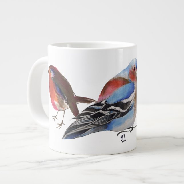 Birds of a feather 2011 large coffee mug (Front Left)