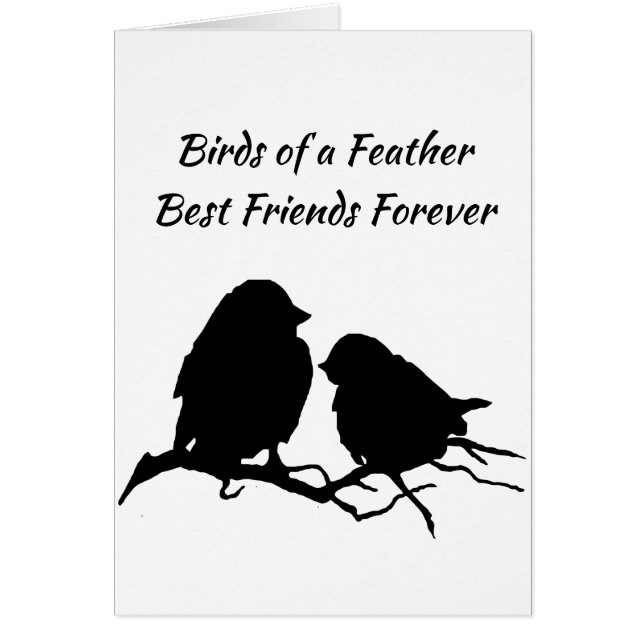 Birds of a Feather Best Friends Forever (Front)
