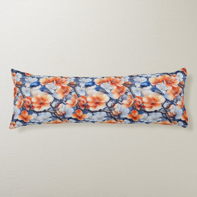 Birds of a Feather Body Cushion (Front)