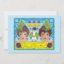 Birds Of A Feather_Flat Card 7"x5"
