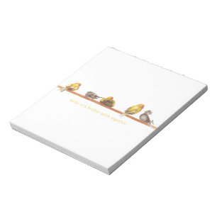 Birds of a Feather Notepad