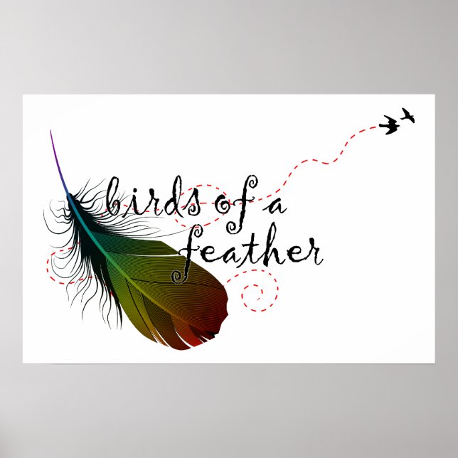 birds of a feather. poster (Front)