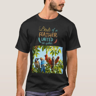 Birds of a Feather T-Shirt Design.