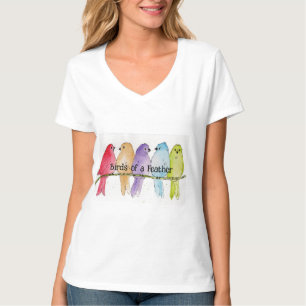 Birds of a Feather womans tee