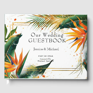 Birds of Paradise Bliss Guest Book