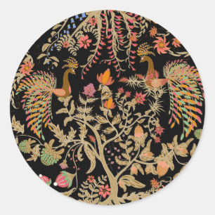 Birds of Paradise Classic Round Sticker