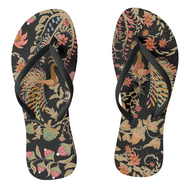 Birds of Paradise Flip Flops (Footbed)
