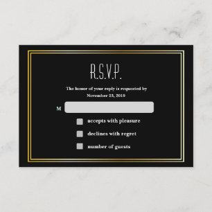 Birds of paradise, Floral RSVP Cards