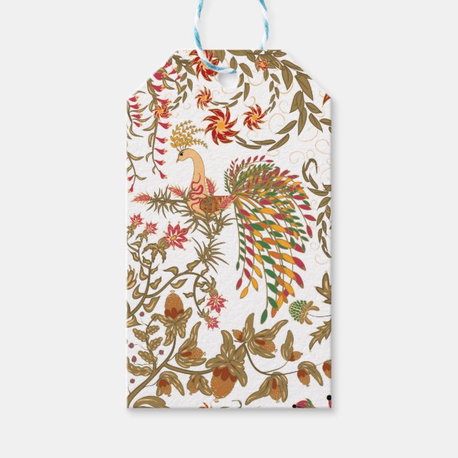 Birds of Paradise Gift Tags (Front)