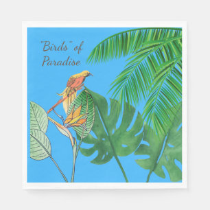 "Birds" of Paradise Napkins