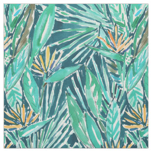Hand Painted Fabric Zazzle Co Uk