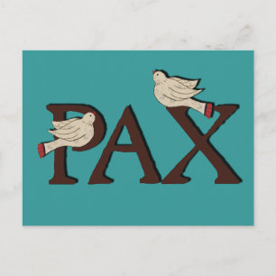 Birds of Pax (Peace) Postcard