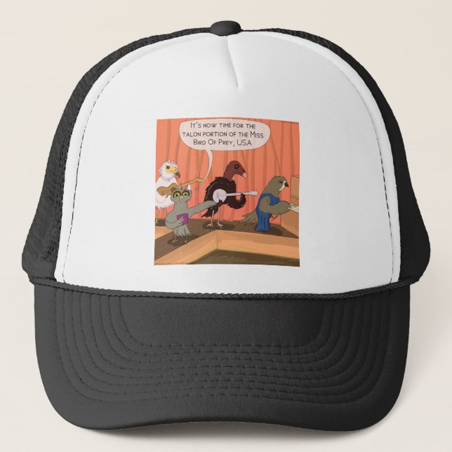 Birds Of Prey Talon Contest Trucker Hat (Front)